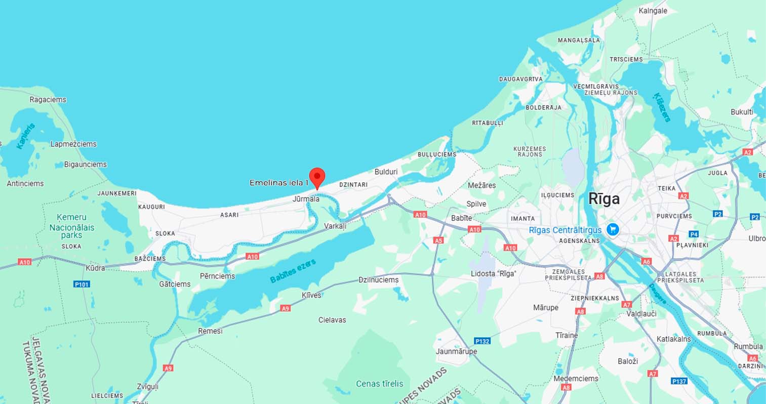 emelinas jurmala hutor map